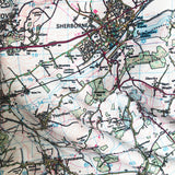 OS Dorset and the Jurassic Coast Family PACMAT Picnic Blanket