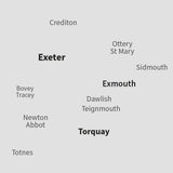 OS Exeter, Torbay and East Devon Family PACMAT Picnic Blanket