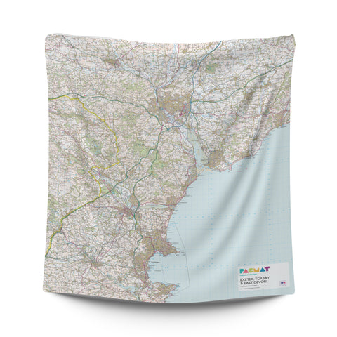 OS Exeter, Torbay and East Devon Family PACMAT Picnic Blanket