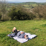 OS Mendips & Glastonbury Family PACMAT Picnic Blanket