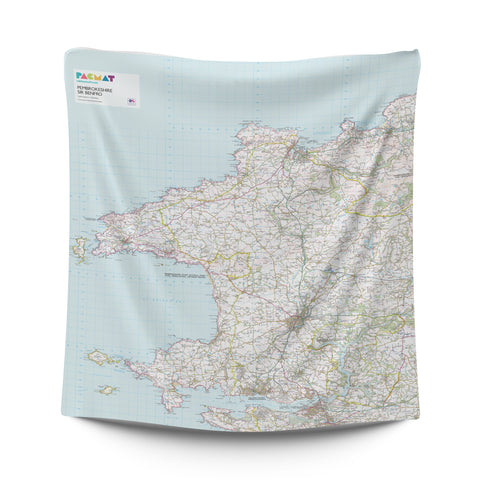 OS Pembrokeshire Family PACMAT Picnic Blanket