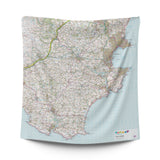 OS Salcombe and South Devon Family PACMAT Picnic Blanket