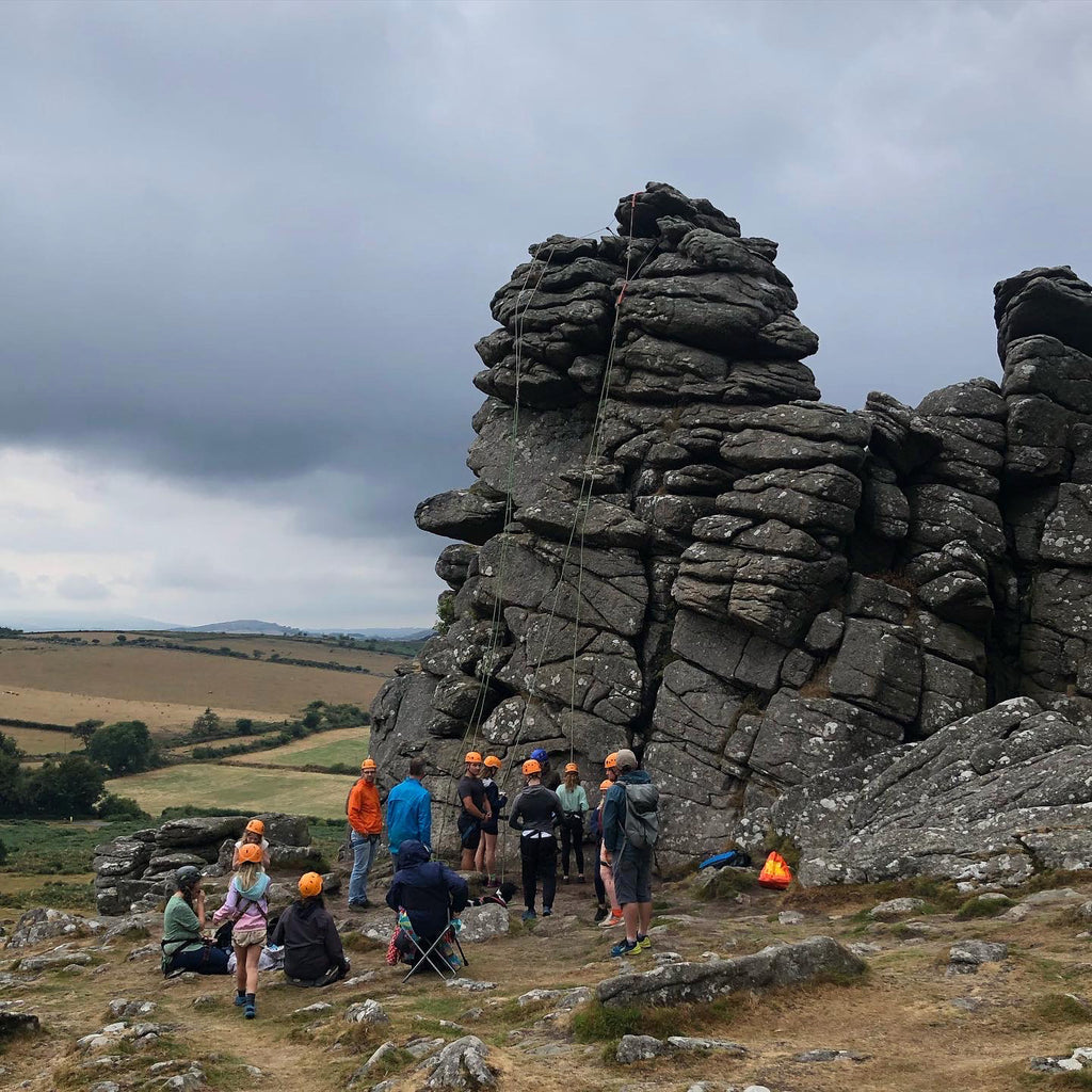 Dartmoor climbing
