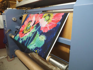 Poppy printing in pictures