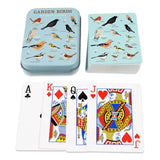 Playing cards in a tin