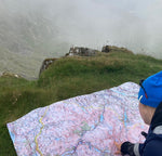 OS Snowdonia North / Eryri Gogledd Family PACMAT Picnic Blanket