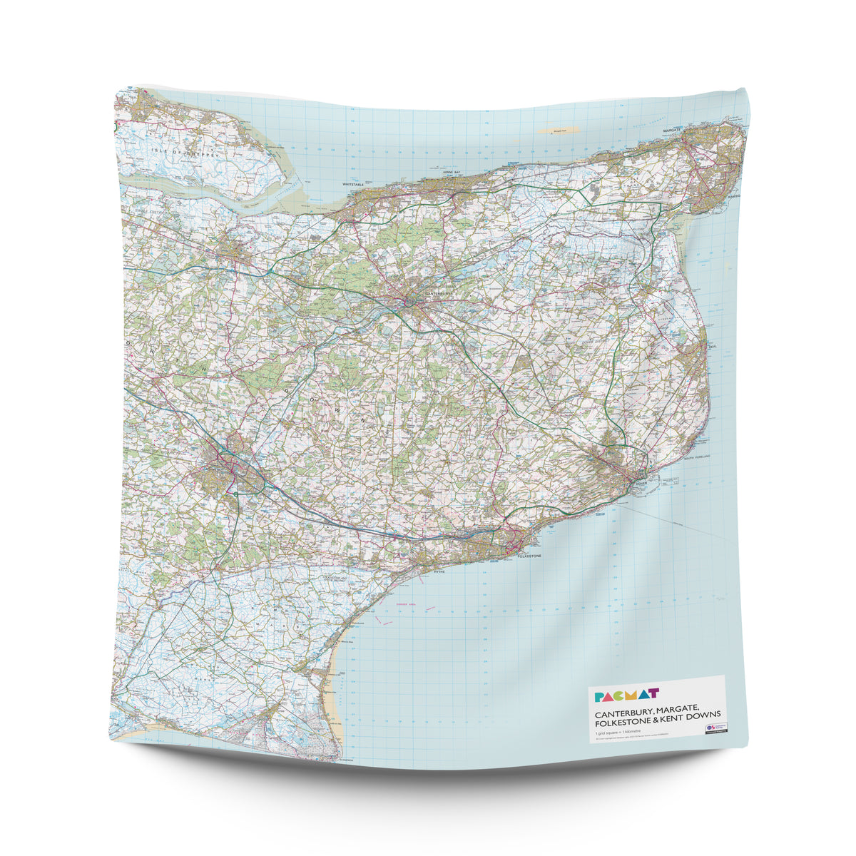 OS Canterbury, Margate, Folkestone & Kent Downs Family PACMAT Picnic B ...