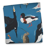 Coastal Birds Family PACMAT Picnic Blanket