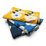 Retro Daisy Family PACMAT Picnic Blanket