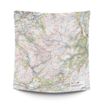OS Snowdonia North / Eryri Gogledd Family PACMAT Picnic Blanket