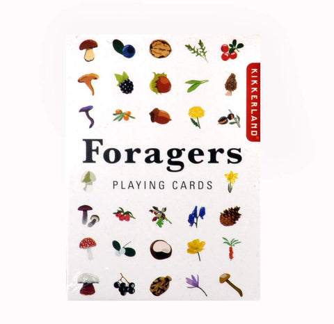 Foraging playing cards