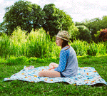 Butterflies Family PACMAT Picnic Blanket