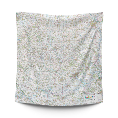 OS Cotswolds Family PACMAT Picnic Blanket
