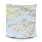 OS Isle of Wight Family PACMAT Picnic Blanket