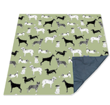 Dogs Family PACMAT Picnic Blanket