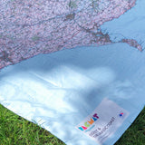 OS Dorset and the Jurassic Coast Family PACMAT Picnic Blanket