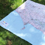 OS Dorset and the Jurassic Coast Family PACMAT Picnic Blanket